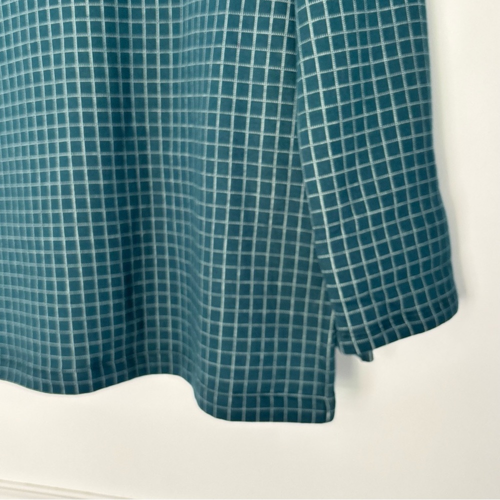Ruby Rd Windowpane Checkered Relaxed Fit Snap Front Jacket Shacket Size Small - Picture 11 of 15
